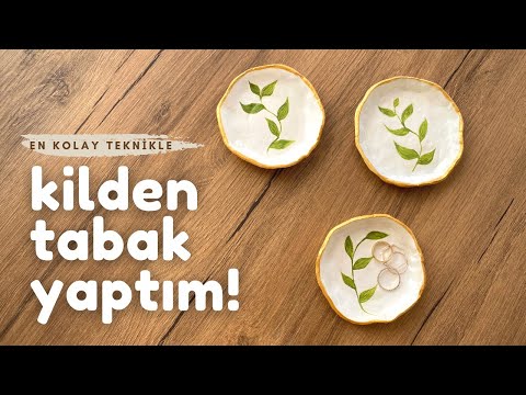 Video: Polimer Kil Tabak Nasıl Yapılır