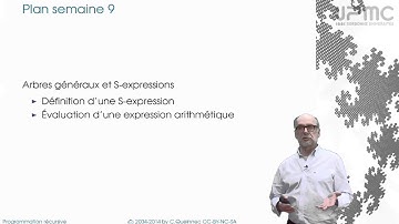 8/0 Plan semaine 8 - MOOC Programmation récursive
