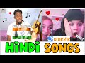 Singing Indian Boy Hindi Songs In English On Omegle ( Singing Reactions)
