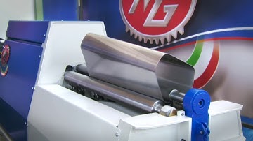 เครื่องม้วน 4 ลูก New CNC electric plate roll M0503Prr by MG srl