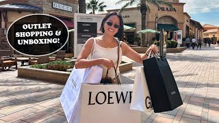 Outlet Shopping in California + Unboxing 