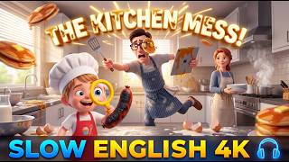 Kitchen Disaster! 🥞💥Daily English - 3D Animated Stories - LingoTrio