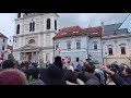 Protest na námestí - Banská Bystrica