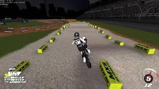 2022 Atlanta Supercross On Board Hot Lap - Mx Simulator