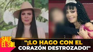 ¡Maribel Guardia, CONMOVIDA, RENUNCIA a VOLVER a CONVIVIR con su NIETO! I Sale el Sol
