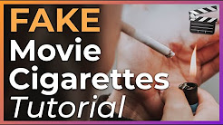 How to Make FAKE Movie Cigarettes