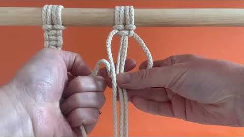 Easy, Beginner-Friendly Macramé Square Knot Tutorial
