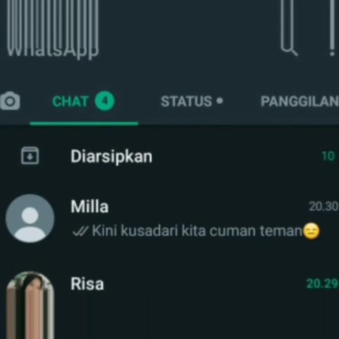 story WA 30 detik | TERBARU - prank chat sekontak WA pake lagu
