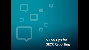 How to prepare for Streamlined Energy & Carbon Reporting SECR
