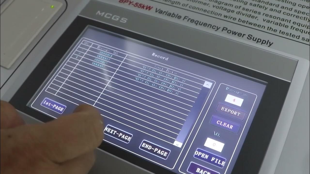 55KW variable frequency power supply YouTube