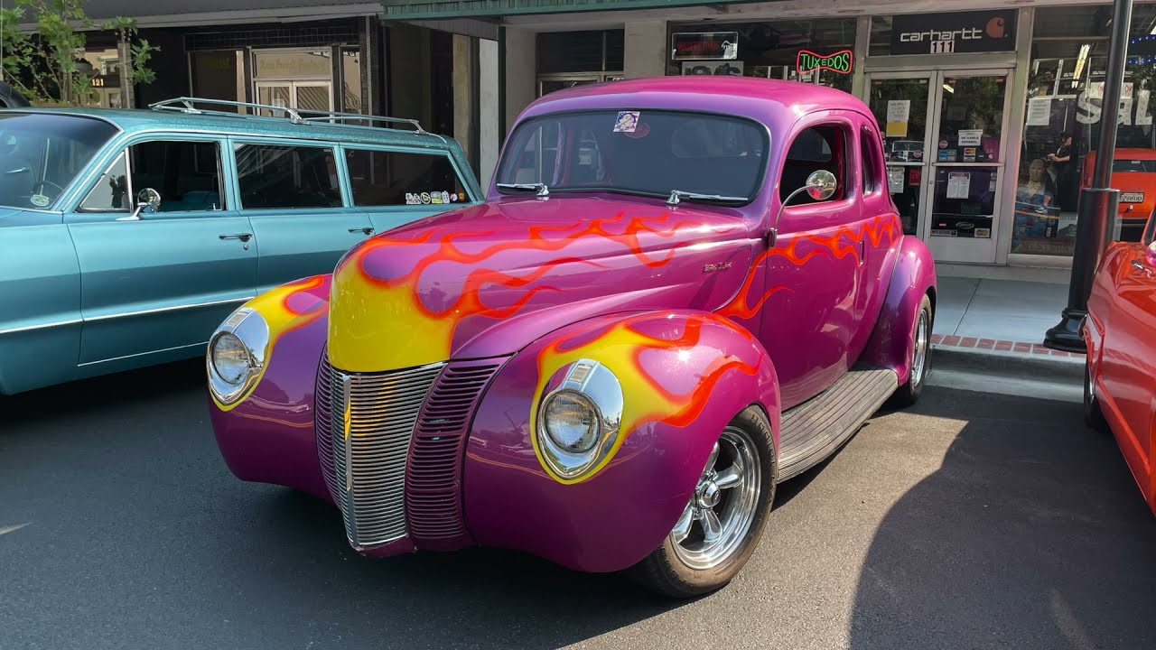 Downtown Ukiah 2021 Car Show Exhibition YouTube