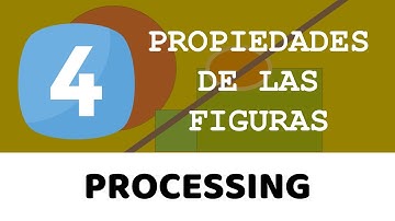 PROCESSING | Propiedades de las figuras - Programación