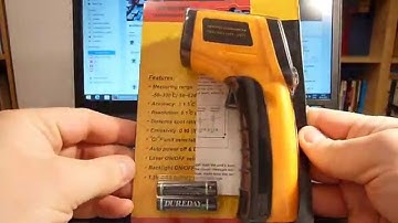 Non Contact Infrared Digital Thermometer LCD Digital Pyrometer Temperature GM320