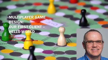 Multiplayer Game Dev Lecture 4: Launching a  Hello World Unity Client