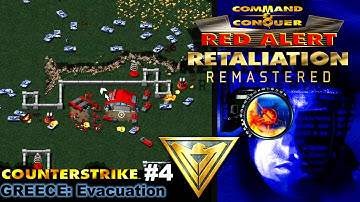Red Alert Remastered | Counterstrike Allied #4 - Evacuation (GREECE) | [HARD]