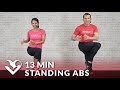 Standing Abs Workout at Home – 13 Min Ab Workout Standing Up Cardio & Abdominal Exercises