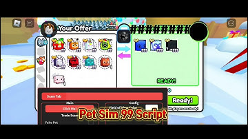 ROBLOX PET SIMULATOR 99 | Trade Scam script pet sim 99 | Pastebin