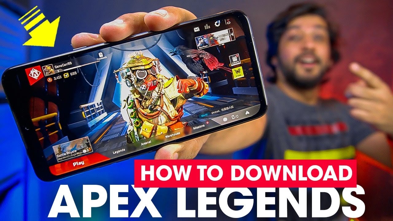 How to Download APEX LEGENDS MOBILE in Andriod/OS 🔥 Apex Legends Mobile  Kaise Download Kare 🔥 