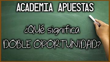 ¿Cómo es doble oportunidad 2x?