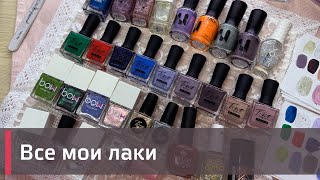 Все мои лаки в 2024 | Tint berry, bow, masura и др