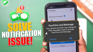 Solve FaceTime and iMessage Notification Problem | Turn On iMessage and FaceTime Pop-Up on iPhone