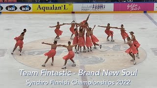 Team Fintastic - Synchro Finnish Championships 2022 - Muodostelmaluistelun SM 2022 - Free Skating