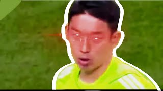 Japanese keeper makes 4 saves in 20 seconds 🔥🔥