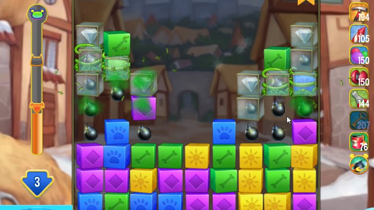 Pet Rescue Saga level 3093 no boosters ►TOBIAS DEAMON◄