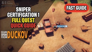 Escape From Duckov — краткое руководство по заданию «Сертификация снайпера 1»