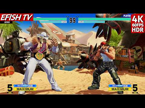 Antonov vs Ralf Jones (Max Difficulty) - KOF XV
