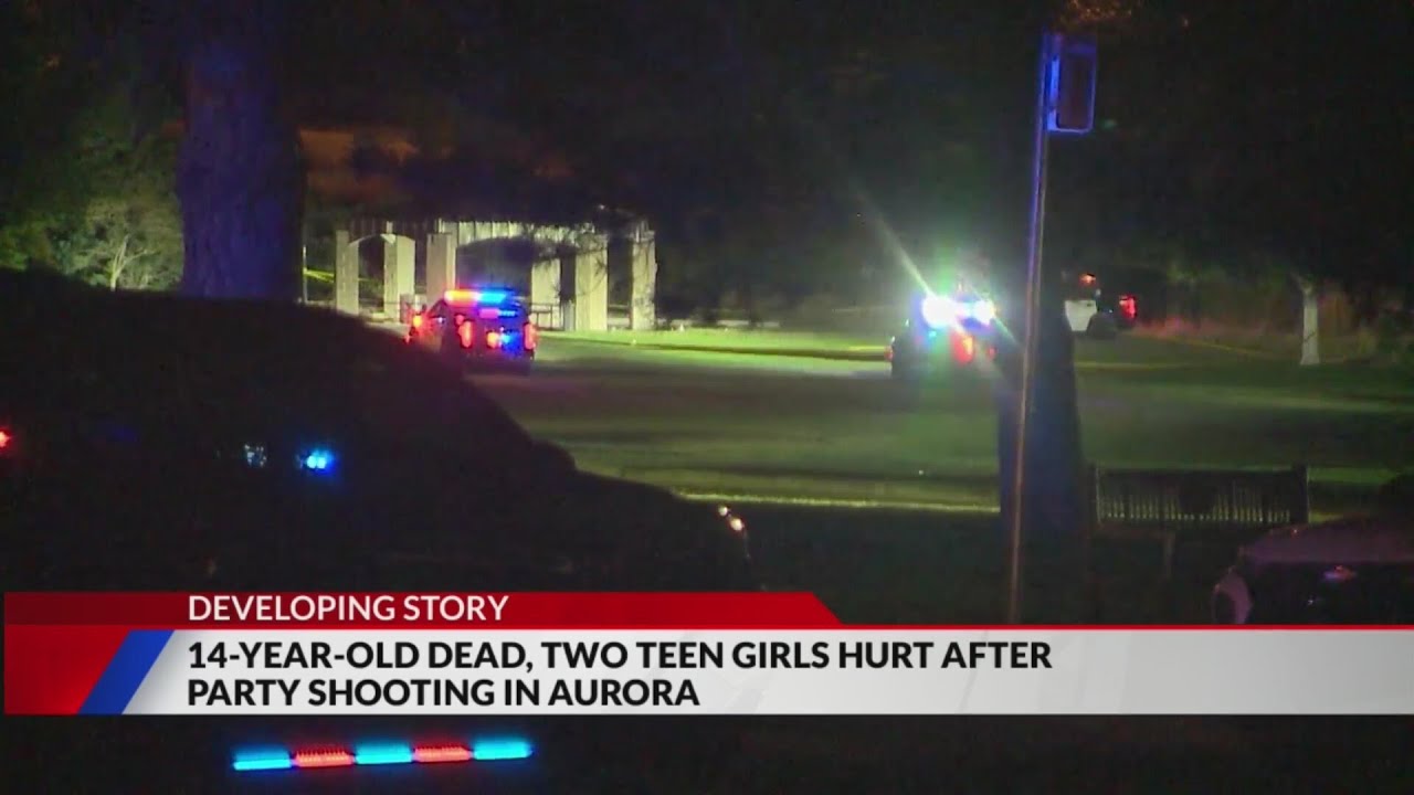 1 teen killed, 2 others injured in Aurora shooting - YouTube