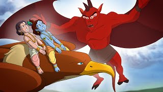 Krishna Aur Balram  चार आँख वाला राक्षस | Adventure Videos for Kids | Hindi Stories in YouTube