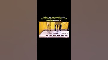 🤖AI Robots Sorting Batteries Faster Than Humans Ever Could!🤯