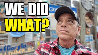 Exploring the ALASKA HIGHWAY - Sign Post Confusion & Liard Springs - ALASKA SERIES #3