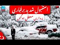 Heavy Snowfall in Istanbul,Turkiye