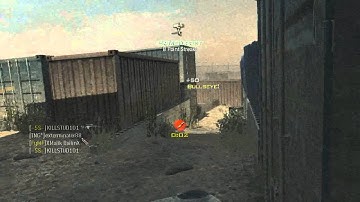 MW3: RANDOM THROWING KNIFE KILL! (DURING EMP)