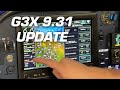 G3X 9 31 Update