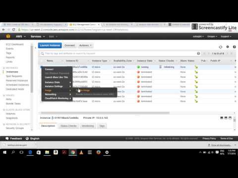 CREATE AN EBS BACKED LINUX AMI