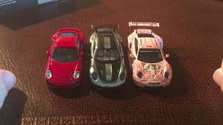 MiniGT Porsche Chase Unboxing & Comparison