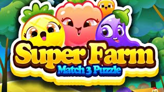 Super Farm Match 3 Puzzle (Gameplay Android) screenshot 1