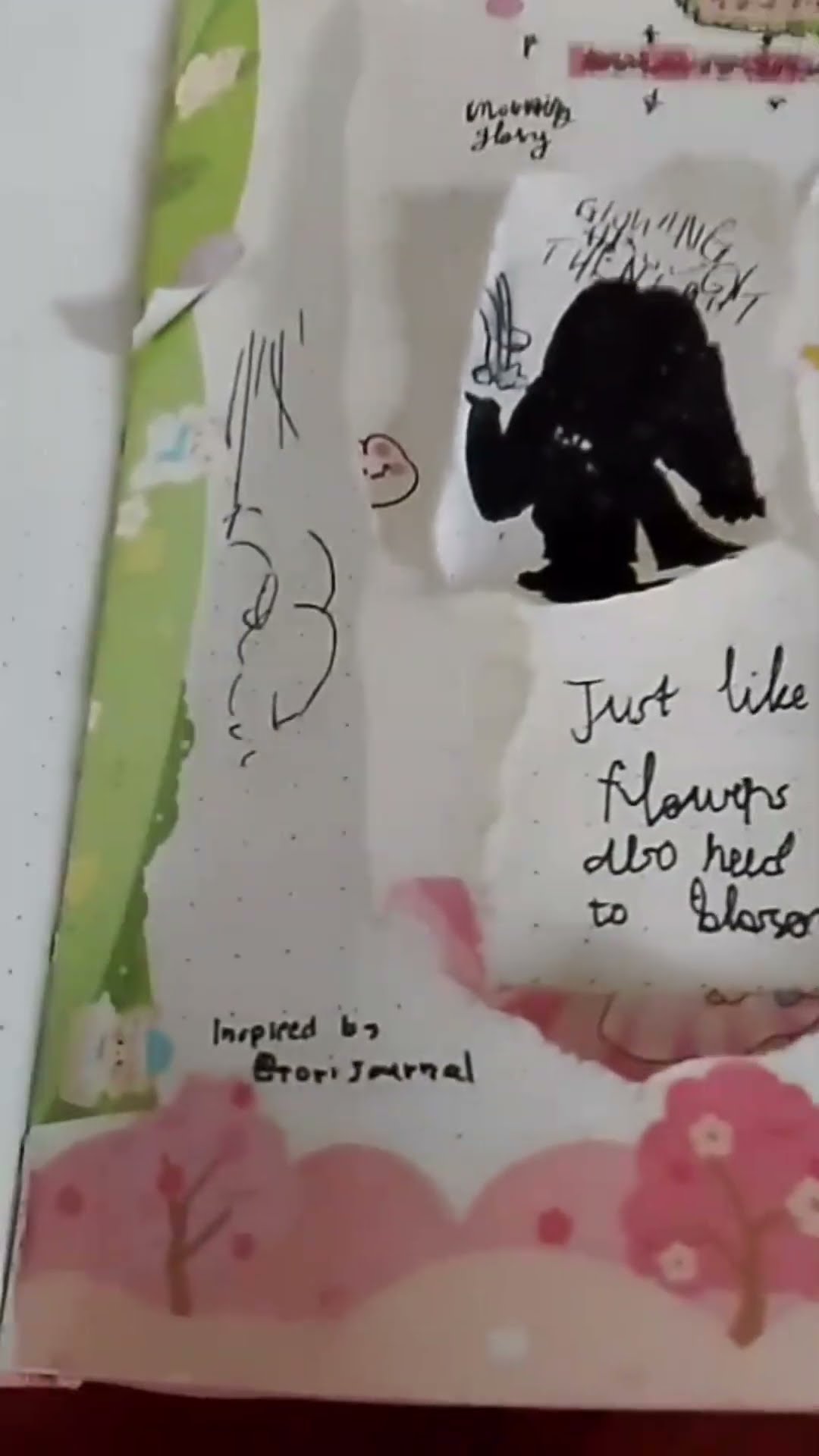 What's in this book? ♡ Cherry Blossom Pink Journal ~ - YouTube