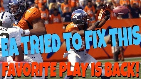 GLITCH SO HARD TO STOP EA TRIED TO BREAK IT! MONEY PLAYS FROM 2 MATCHING FORMATIONS MADDEN  18