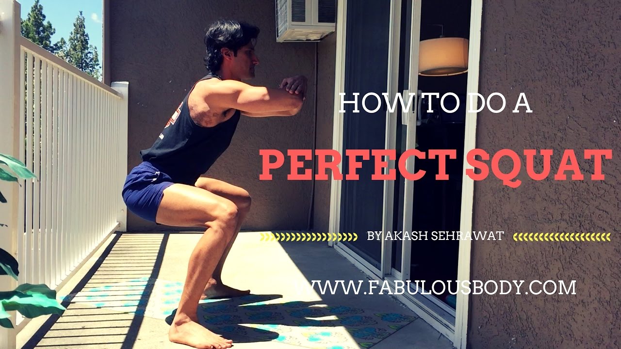 How to do a Perfect Squat - YouTube