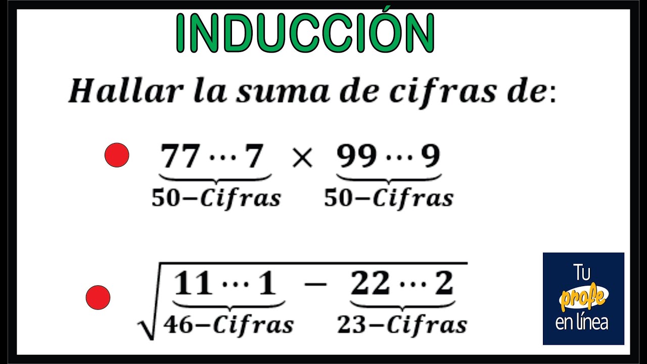 INDUCCIÓN MATEMÁTICA 02