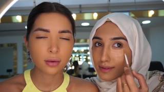 Tutorial using Bassam fattouh makeup screenshot 2