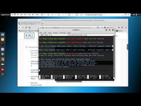 How To Edit Kali Linux Sources.list | Edit Kali Linux Repository | Edit Kali Sources.list | 2020