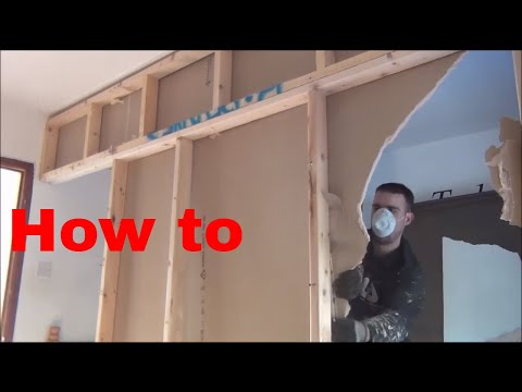 How to Remove a Stud Wall Non-Load Bearing Wall NEW