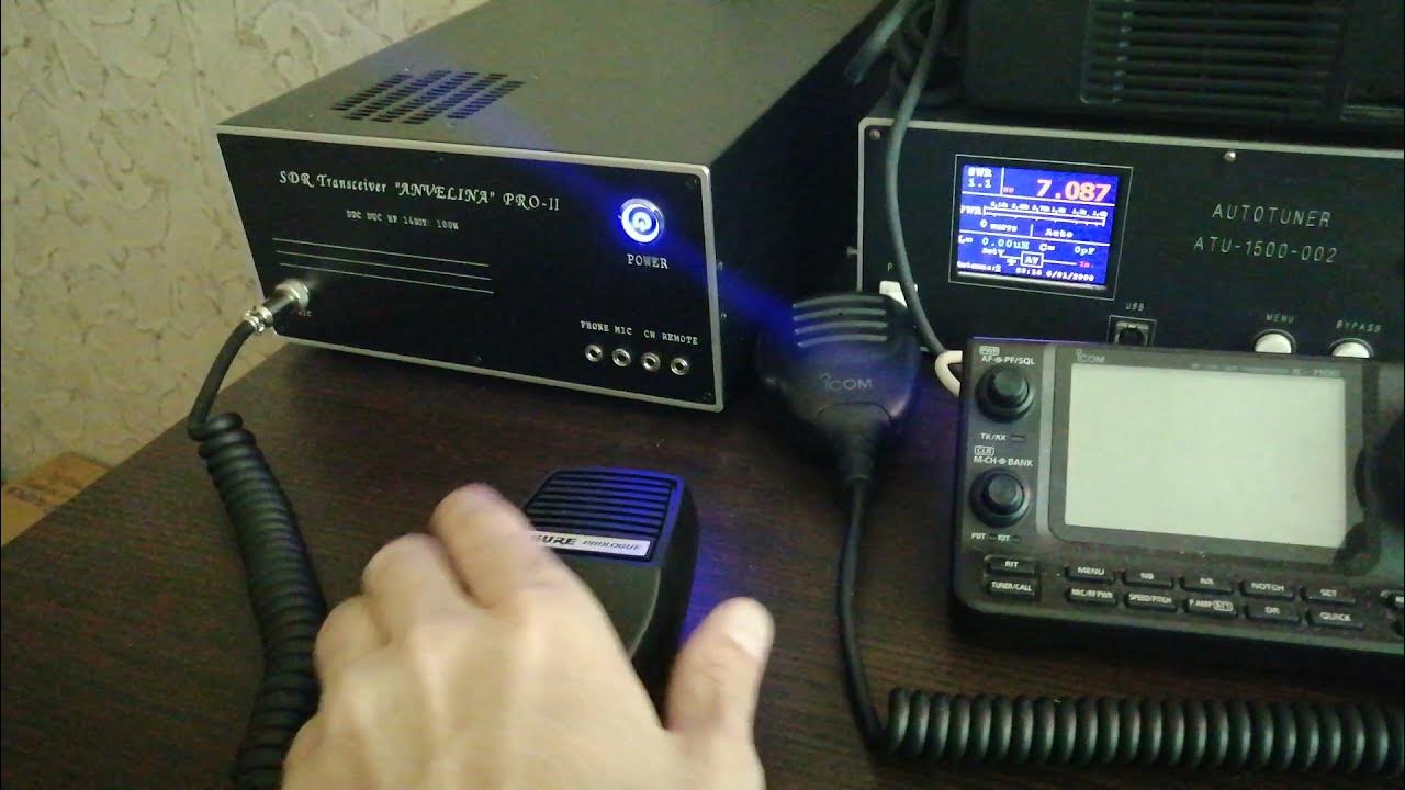 сдр трансивер Anvelina ProII - YouTube