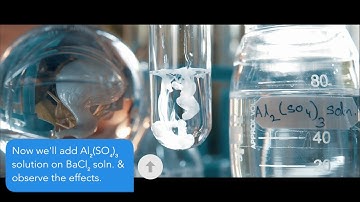 What is the product of Barium chloride (BaCl2) and Aluminium sulfate Al2(SO4)3 | BaCl2+Al2(SO4)3