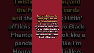Panda - Desiigner lyrics #shorts #viral #lyrics #youtubeshorts #tiktokviral #tiktok